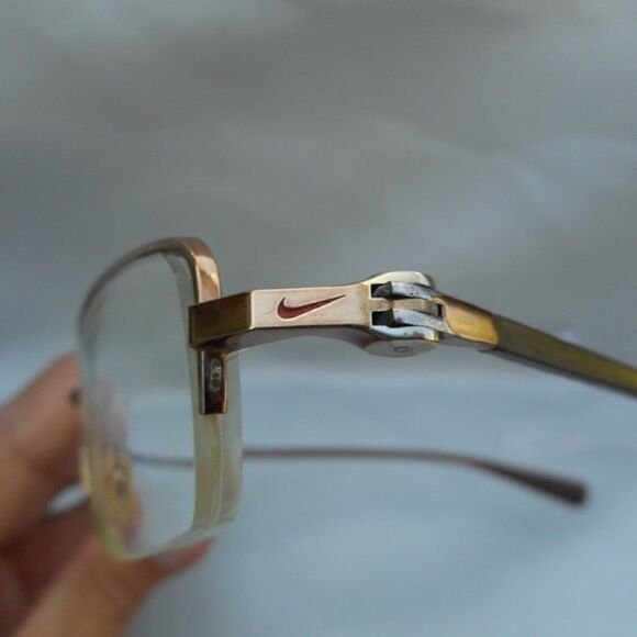 EUC VINTAGE NIKE w/FLEXON - 4216AF Eyeglass FRAMES - Picture 9 of 11